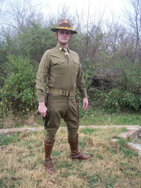 Late 1930s Cavalry Impression Military Soldiers Military Uniform