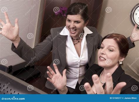 Victorious Business Women Stock Image Image Of People
