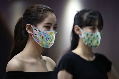 Colorful Face Masks Gain Popularity In Korea
