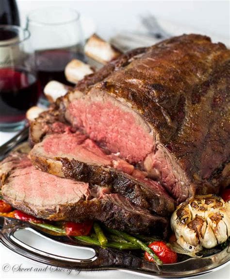 how to cook bone in prime rib ~ sweet and savory