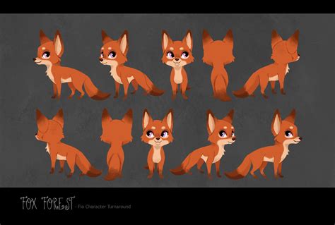 Fox Character Design Sophie Eves On Artstation At