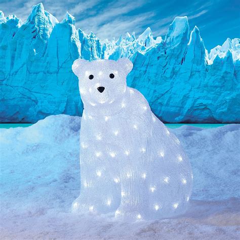 Polar Bear Outdoor Yard Displays Christmas Wikii