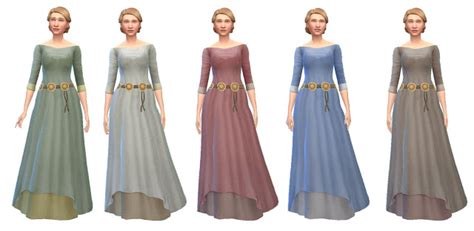 Celtic Celebration Dress By Anni K At Historical Sims Life Sims 4 Updates