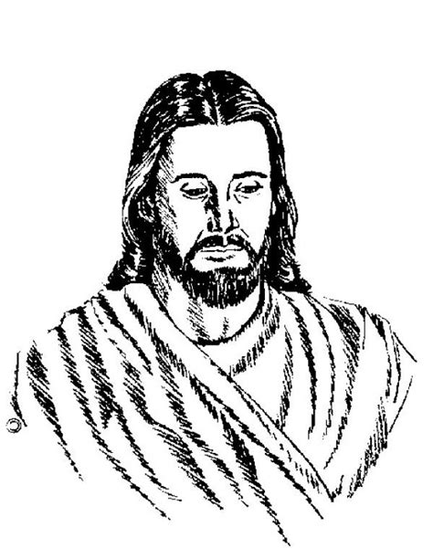 44 Gambar Sketsa Wajah Tuhan Yesus Galeri Gambar Romi