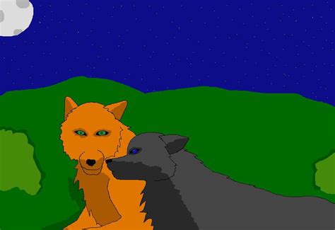 Wolf Couple By Vanchaswolfcub On Deviantart