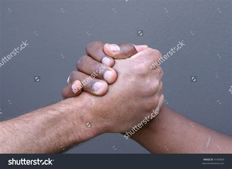 Black And White Man Shaking Hands Stock Photo 4185859 Shutterstock