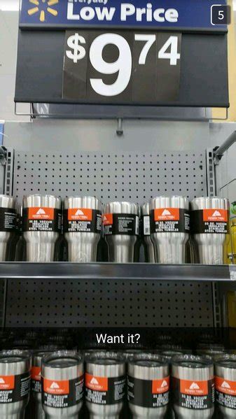 Still, i think that you would be better off making a conscious effort to save up a bit more money and invest in the real deal. Yeti Knockoff tumbler at walmart | Page 11 | Tacoma World