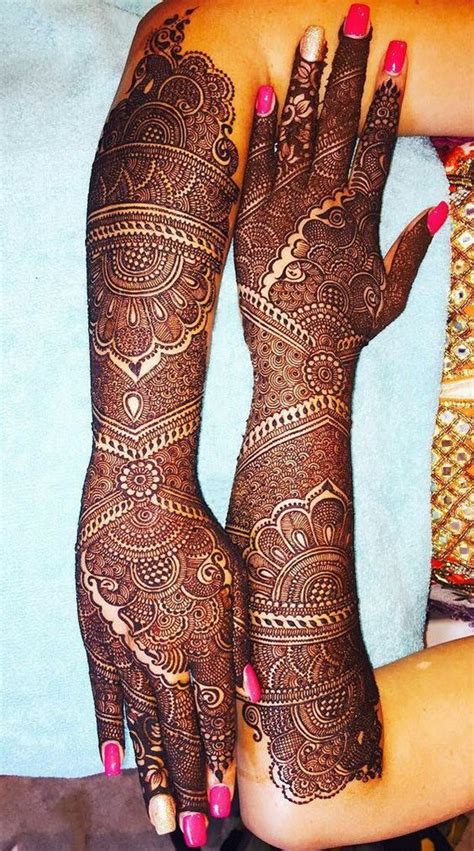Top 35 Bridal Mehndi Designs For Full Hands And Legs For Women 2019
