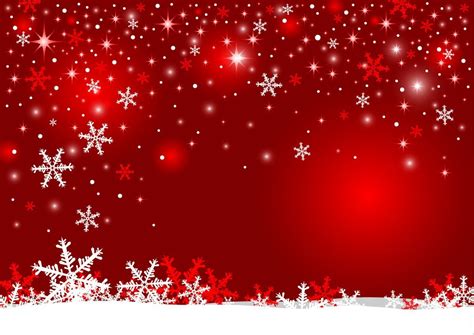 Mohome 7x5ft Red Glitter Christmas Backdrops Snowflake Photo Background