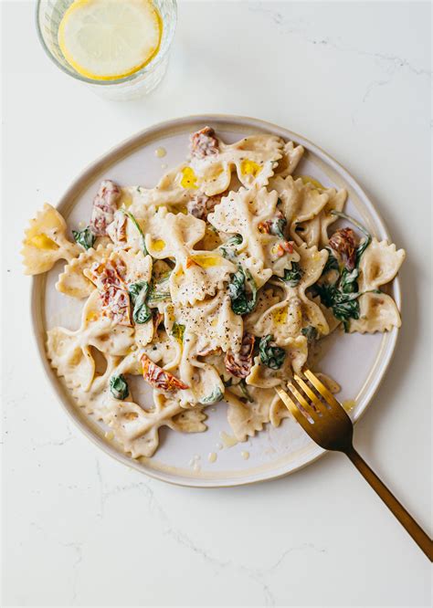 • 92% would make again. One-Pot Creamy Sun-Dried Tomato Pasta - So Vegan