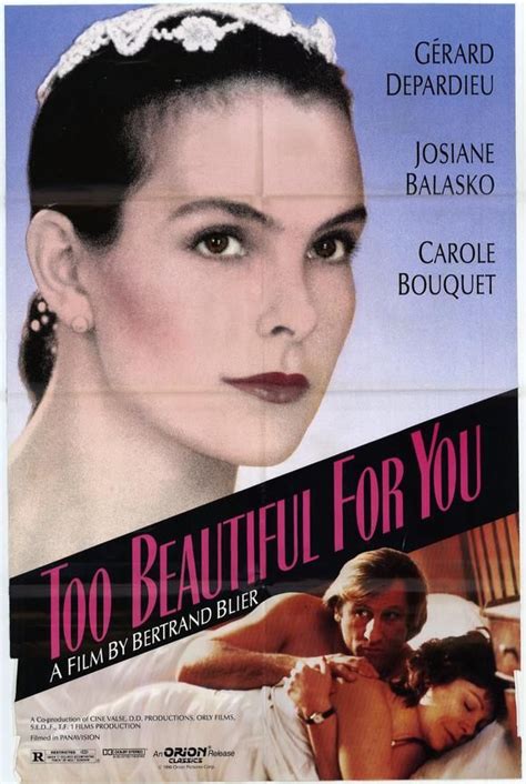 De buffet froid (1979) à cyrano de bergerac (1990) en passant par le dernier métro (1980), cette liste de 25 films de qualité devrait vous donner un bon les meilleurs road movies. Too Beautiful For You , starring Gérard Depardieu, Josiane ...