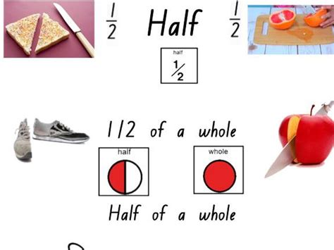 Fractions Working With Half Or 12 Teaching Resources