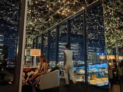 Sipping Under The Stars In The Crossroads At The Mercury Room