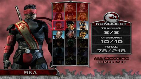 Mortal Kombat Deadly Alliance Pcsx2 Konquest Mode 7 Kenshi Youtube