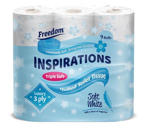 Inspirations Luxury Toilet Paper Packs Of 4 9 Or 18