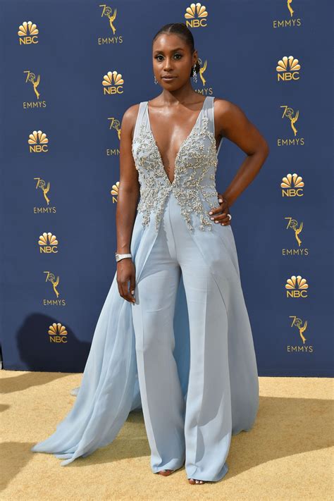 Issa Rae 2018 Emmy Awards Celebmafia