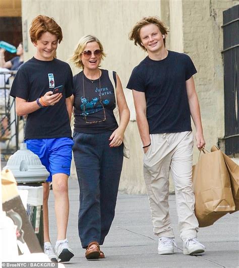 Saturday Night Live Alum Amy Poehler Shares A Laugh With Her Teenage