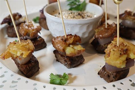 Mini Steak Dinner Bites Inspired By The Grinch Abracashaba