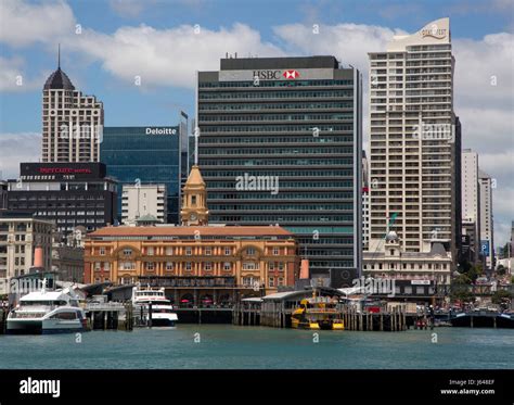 Auckland Ferry Terminal New Zealand Stock Photo Alamy