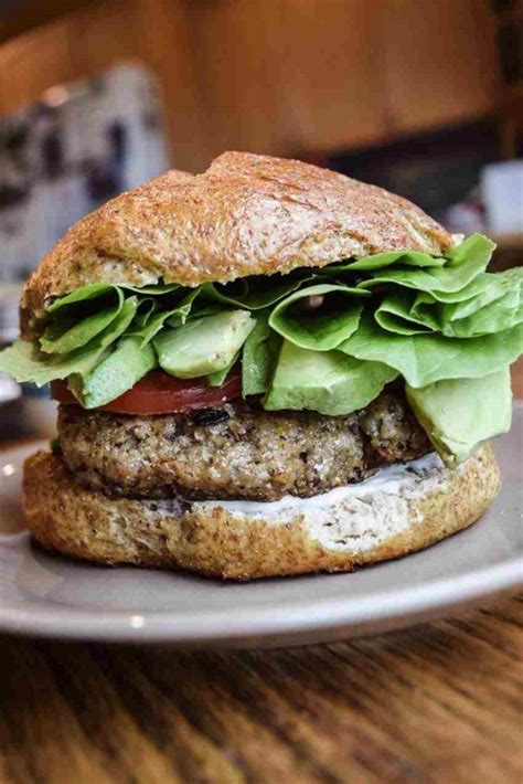 Healthy Vegan Mushroom Burgers Recipe From Sat Dan