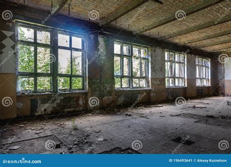 Abandoned Manor House Interior Of The Hall Stock Image Image Of