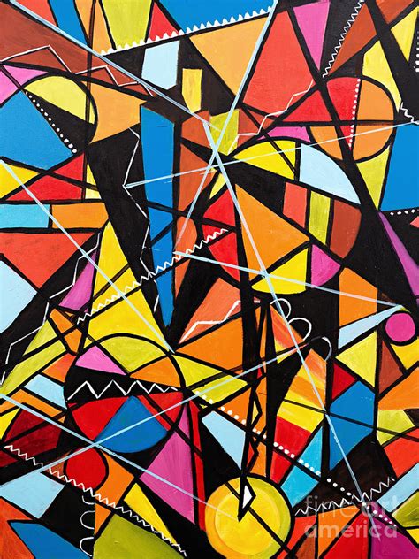 Geometric 2 Painting By Art By Danielle Fine Art America
