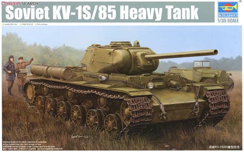 Soviet Kv 1s85 Heavy Tank Plastic Model Images List