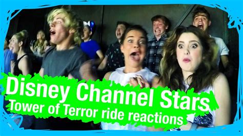 Disney Channel And Disney Xd Stars Ride Tower Of Terror Ride Reactions
