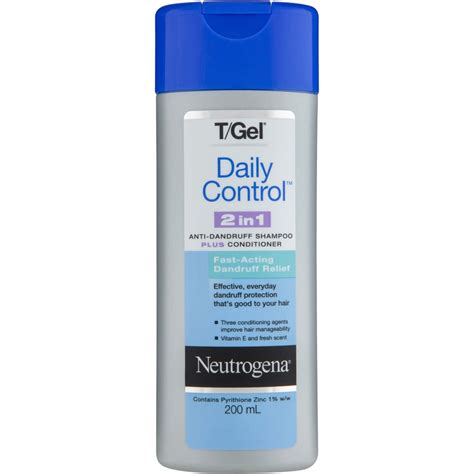 Neutrogena Tgel Daily Control 2 In 1 Anti Dandruff Shampoo Plus