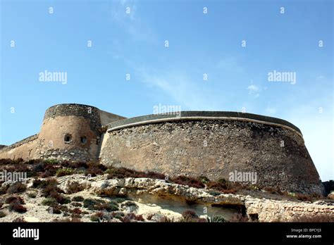 View Of The Castillo De San Ram N An Th Century Lookout Tower Above The Beach Of El Playazo
