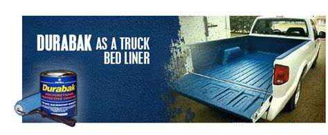 Durabak Colored Bed Liner Paint Do It Yourself Bed Liner Truck Bed