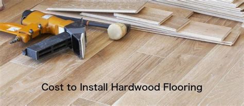 Calculate The Cost To Install Hardwood Flooring