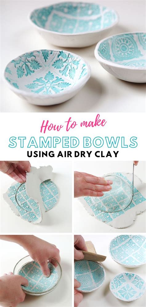 How To Make Diy Air Dry Clay Bowls — Gathering Beauty In 2020 Diy