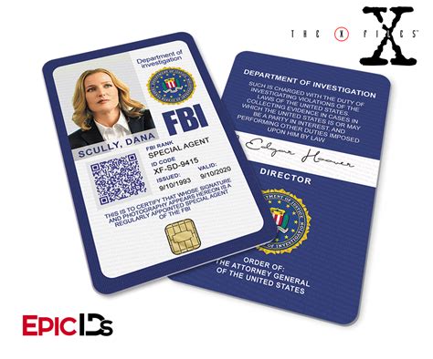 The X Files Inspired Modern Edition Style 2 Dana Scully Fbi Specia