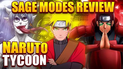 All Of The Sage Modes Review 🐸🐍🧱 Ninja Tycoon V42 Youtube