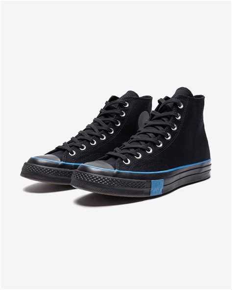 Converse X Undefeated Chuck 70 Hi Black Imperialblue Undefeated