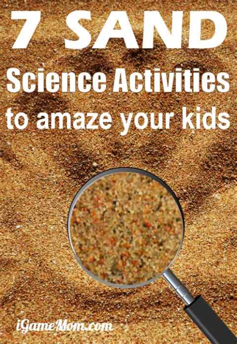 7 Sand Science Experiments For Kids