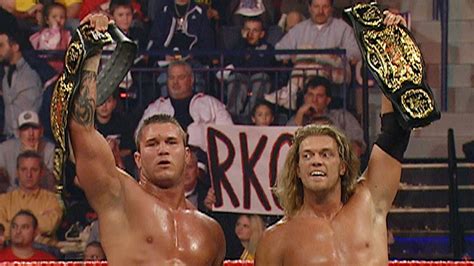 Matt And Jeff Hardy Vs Edge And Randy Orton World Tag Team