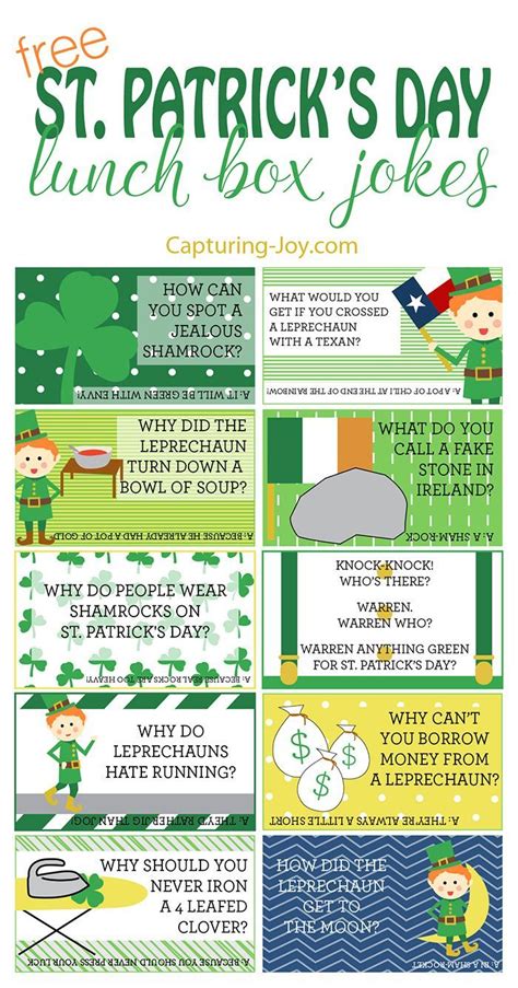 St Patricks Day Lunch Box Jokes Capturing Joy With Kristen Duke St