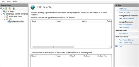 Creating Rewrite Rules For The Url Rewrite Module Microsoft Learn