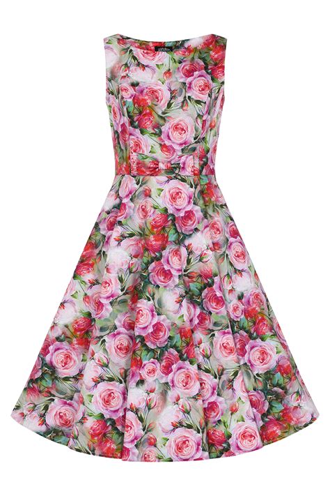 Lola Floral Swing Dress Hearts And Roses London