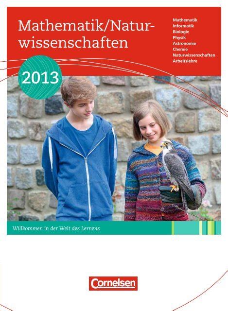 Mathematiknatur Wissenschaften Cornelsen Verlag