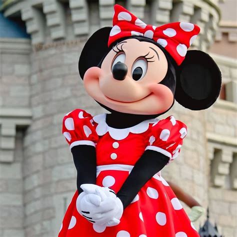 Minnie Mouse At Disneyland