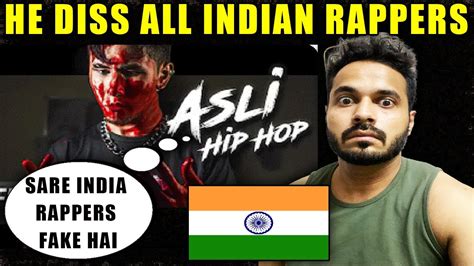 India 🇮🇳 Reacts Chen K Asli Hip Hop He Dissed The Indian Rappers