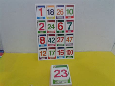 Tarjetas Loteria De Numeros Del 1 Al 20 Compartir Tarjeta