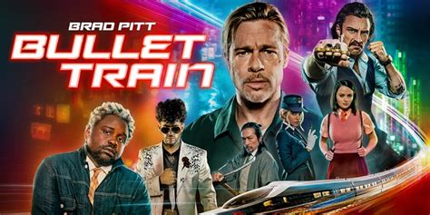 Bullet Train Starring Brad Pitt Available On Digital 0927 And On 4k