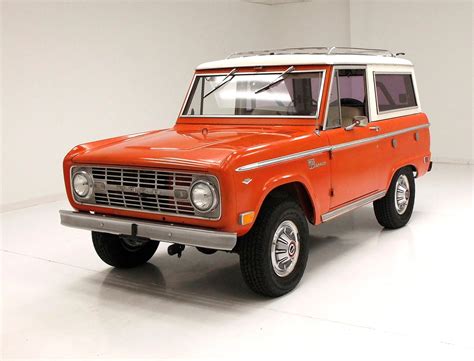 The bronco and bronco sport both get ford's terrain management system, which includes driving modes for different surfaces. 1968 Ford Bronco Sport | Classic Auto Mall