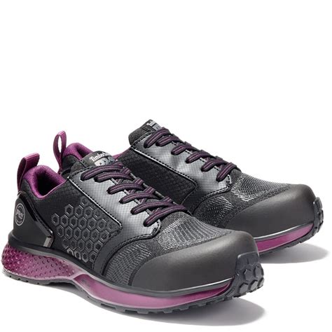 Timberland Pro Womens Reaxion Ct Safety Shoes Blackpurple