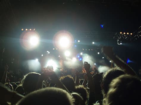 Free Stock Photo Of Concert Crowd At Night Photoeverywhere