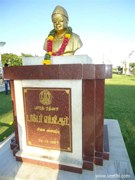 Statue Of Mgramachandran In Chennai Statue Chennai Real Hero